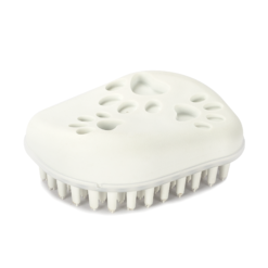 eco friendly silicone pet bath brush cleaning & massaging tool for dogs & cats