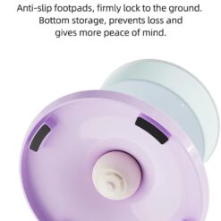 adjustable ceramic pet bowl easy to clean, ergonomic spine protection for cats & small dogs