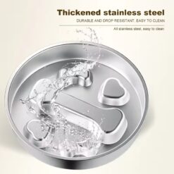 wholesale metal stainless steel pet cat dog food water bowl pet food bowl, for small medium dogs