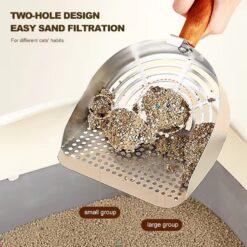 wholesale stainless steel cat litter scoop – direct factory price, rust proof, ergonomic handle, bulk oem supply