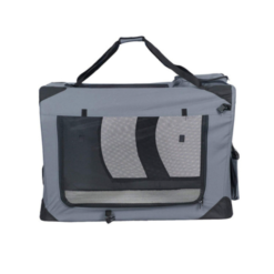 wholesale custom foldable pet travel carrier durable, breathable & portable with zipper