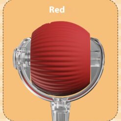 smart cat rolling ball food grade silicone, touch sensitive, auto moving toy for natural hunting simulation & continuous play