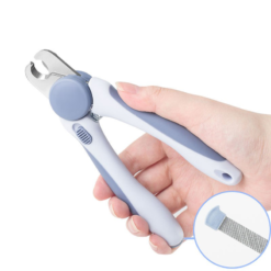 stainless steel pet nail clippers for dogs & cats professional claw trimmer with free nail file