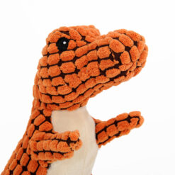 wholesale indestructible dinosaur dog toy durable squeaky chew toy for aggressive chewers