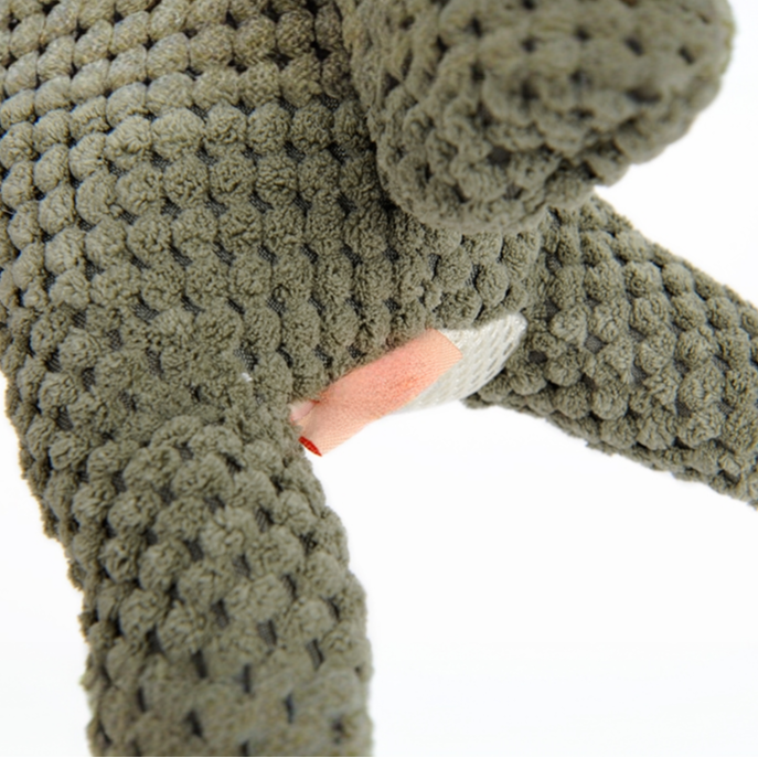 wholesale indestructible dinosaur dog toy robust squeaky plush chew toy for aggressive chewers